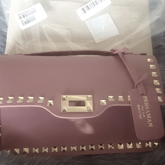 Persaman New York Handbags - Persaman Avise Model Dusty Rose New in Bag